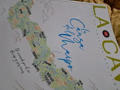 Mapa de la Cuenca del Maipo CAV - miniatura 1