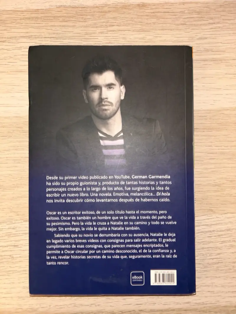 Libro 'Di Hola' de German Garmendia - 2