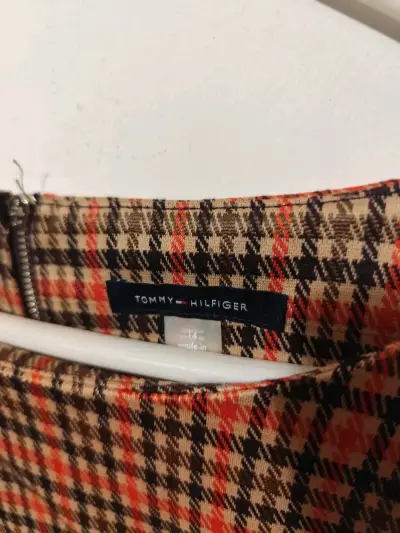 Vestido a cuadros estilo casual - miniatura 2