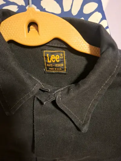 Chaqueta de mezclilla Lee negra - miniatura 2