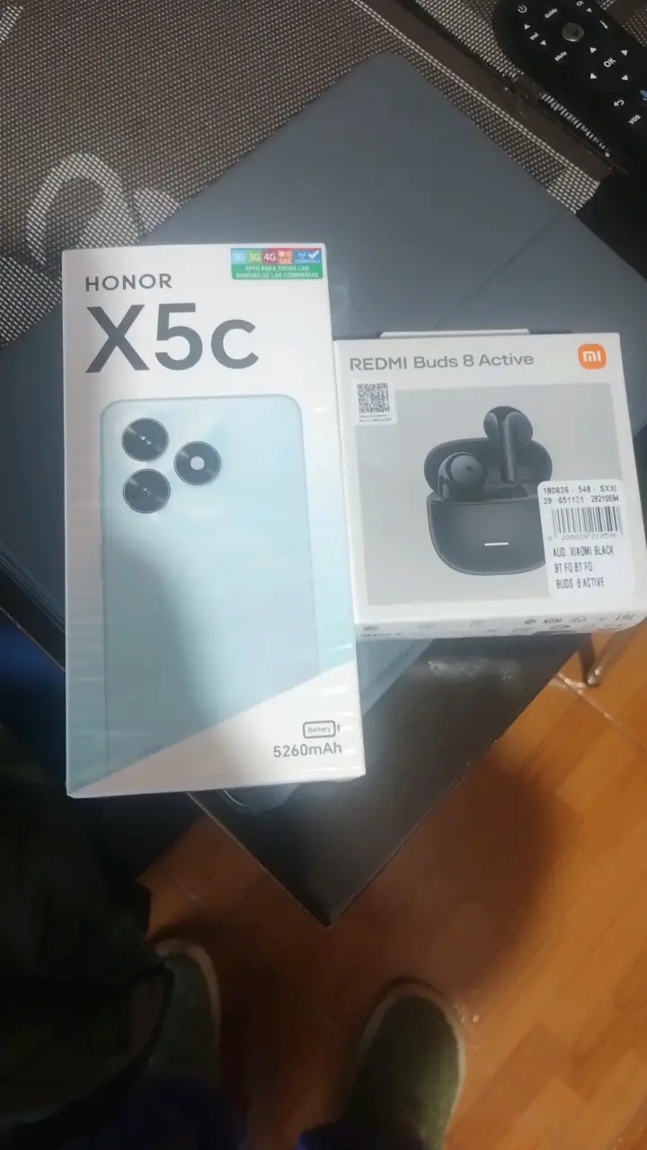 Smartphone Honor X5c nuevo con batería 5260mAh