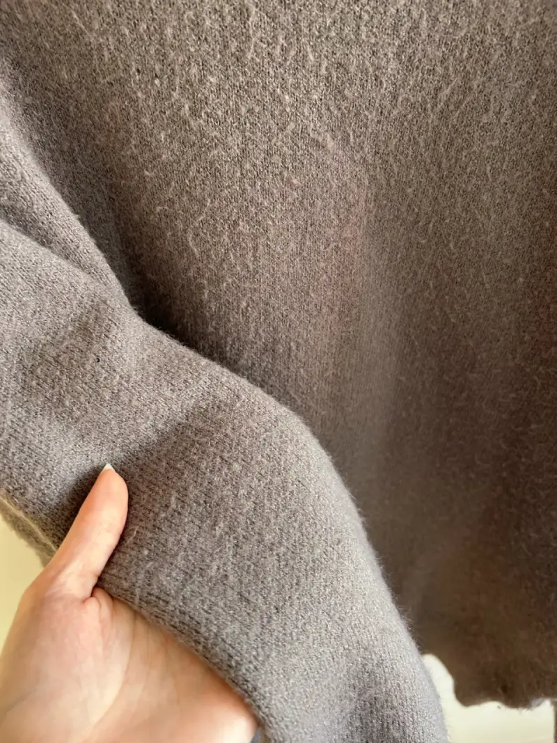 Suéter de lana gris unisex - 2