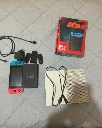 Nintendo Switch en caja + xbox one s - miniatura 1