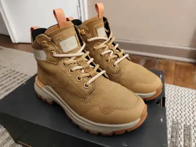 Botas Caterpillar marrón claro para mujer - miniatura 5
