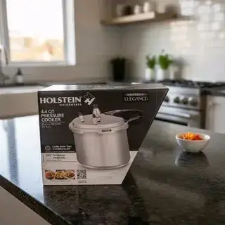 Olla a presión Holstein 4.4 QT acero inoxidable - miniatura 1