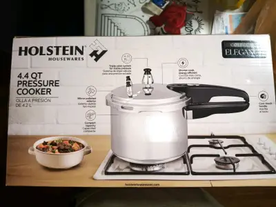 Olla a presión Holstein 4.4 QT acero inoxidable - miniatura 3