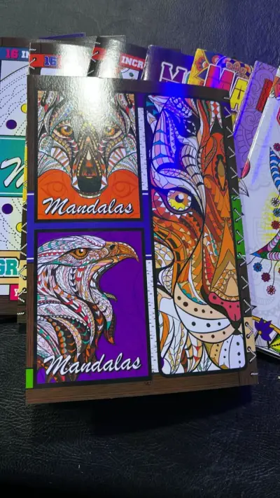 Set de libros para colorear mandalas - miniatura 5