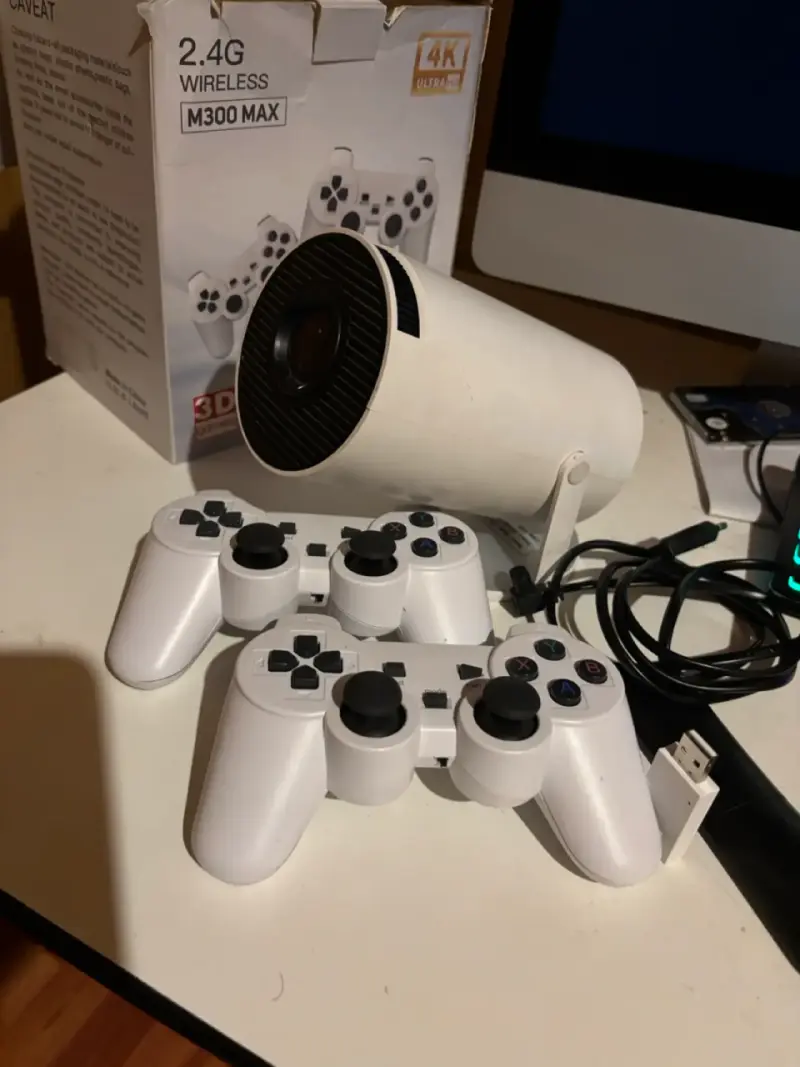 Proyector de juegos M300 MAX 2.4G inalámbrico - 3