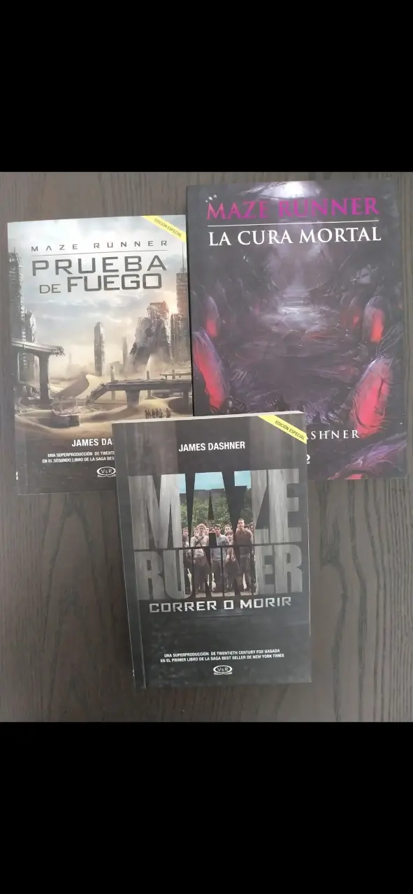 Colección completa Maze Runner - 3