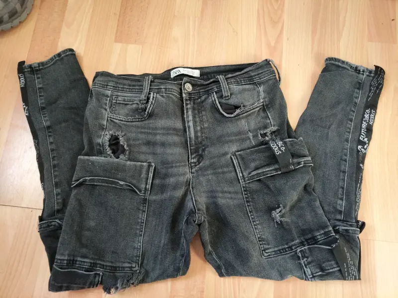 Jeans cargo Zara - 1
