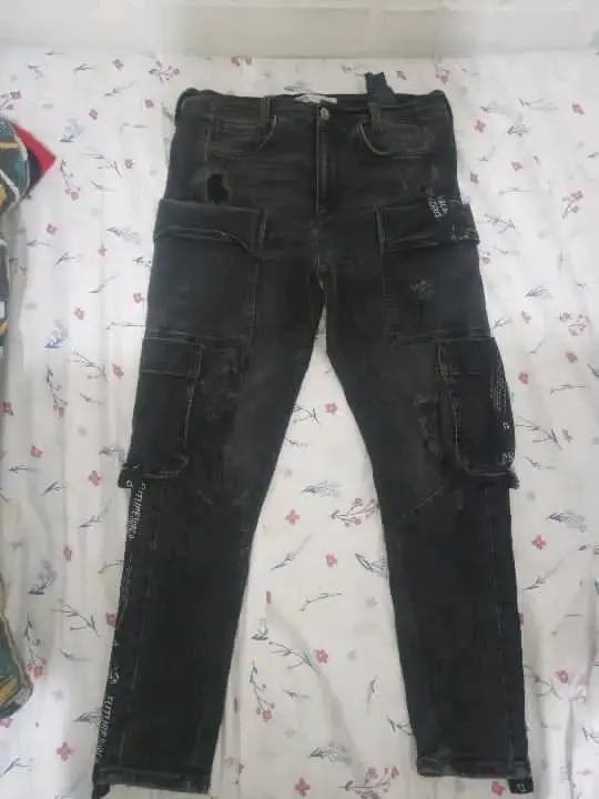 Jeans cargo Zara - 4