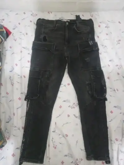 Jeans cargo Zara - miniatura 4