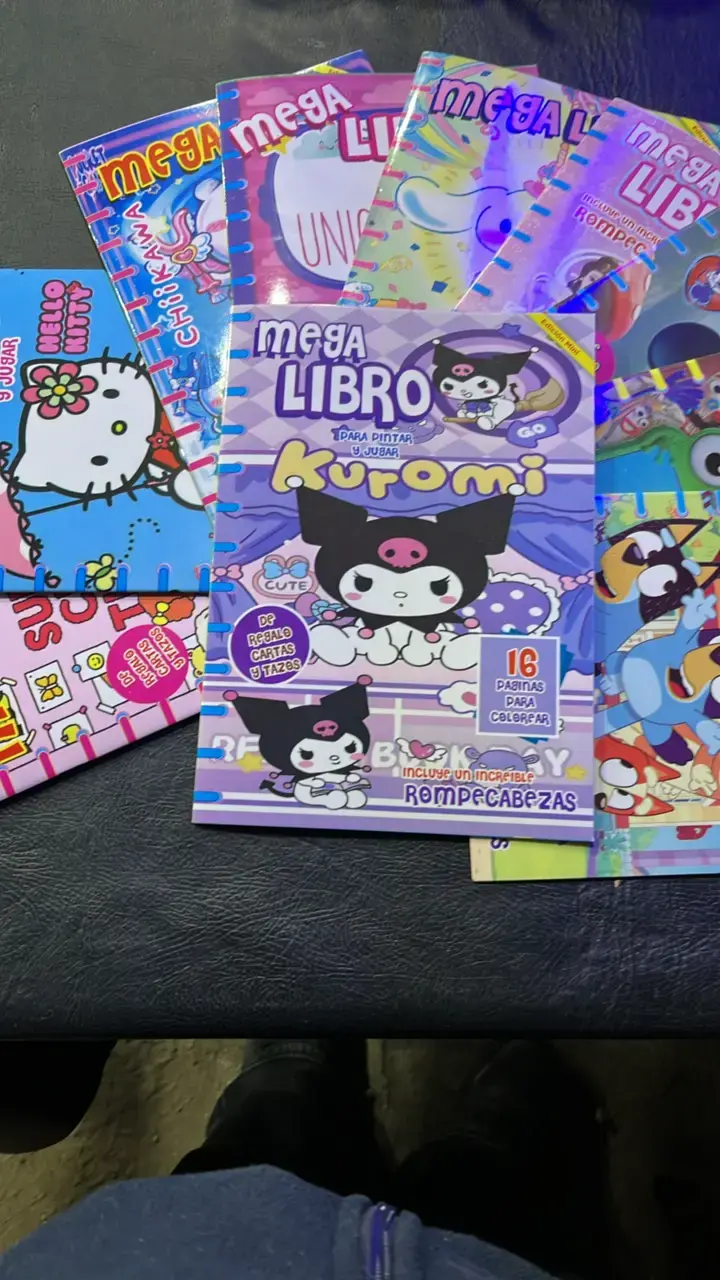 Set 10  libros para colorear y jugar - 3