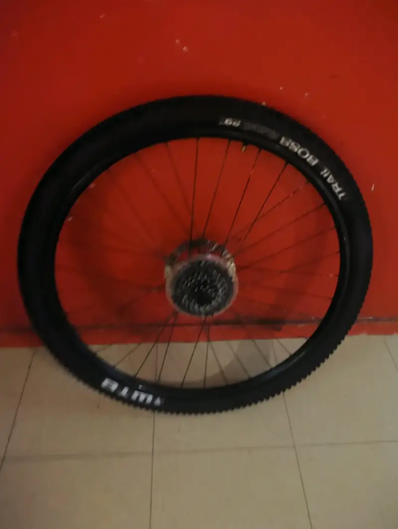 Rueda de bicicleta aro 29 masa de cassette - 2