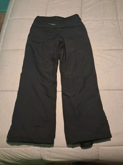 Pantalones de esquí rojos con tirantes - miniatura 3