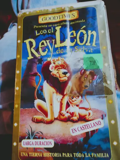 VHS Leo el Rey León de la Selva en castellano - miniatura 1