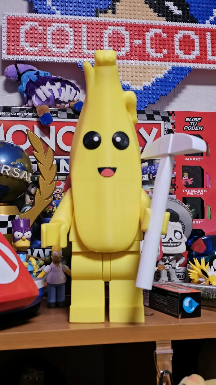 Bananin fornite lego impreso 3D