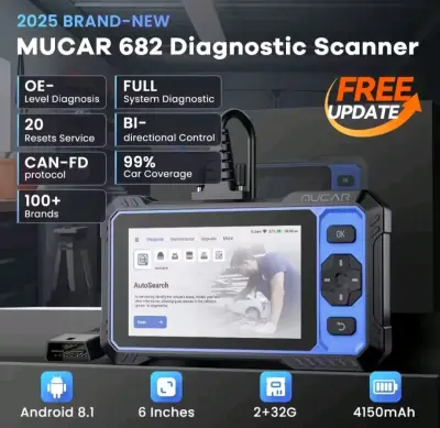 Escáner automotriz Mucar 682 diagnóstico profesional - miniatura 6