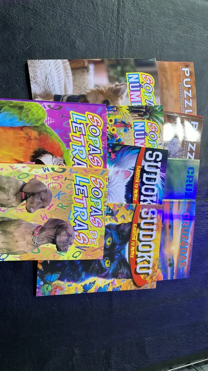 Colección de revistas de pasatiempos variados - 1
