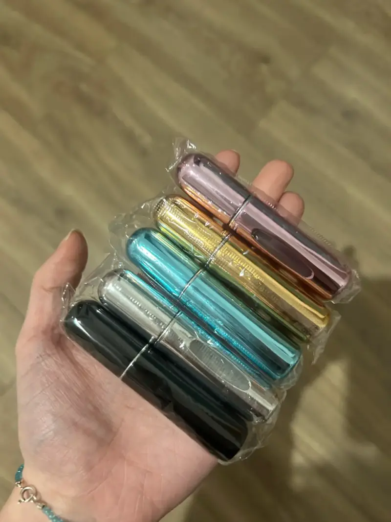 Set de 5 perfumeros de viaje