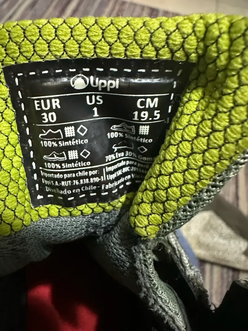 Botas de trekking Lippi gris y verde - 3