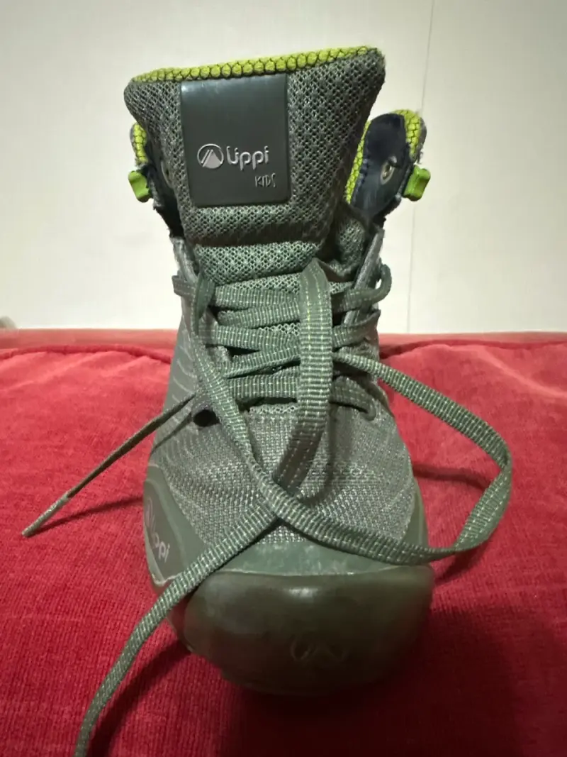 Botas de trekking Lippi gris y verde - 4