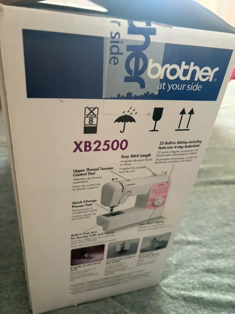 Máquina de coser Brother XB2500 con DVD - 4