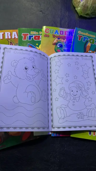 Set de cuadernos de trazos infantiles - miniatura 4