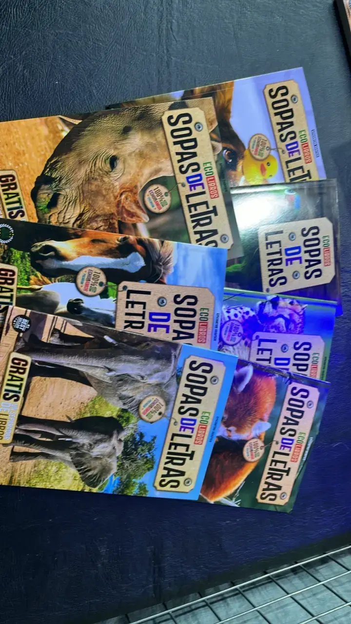 Colección de libros de sopas de letras Eco Libros - 6