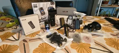 Cámara de acción SJCAM c400 + kit completo accesor - miniatura 3