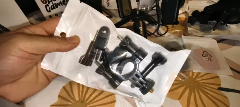 Cámara de acción SJCAM c400 + kit completo accesor - 5