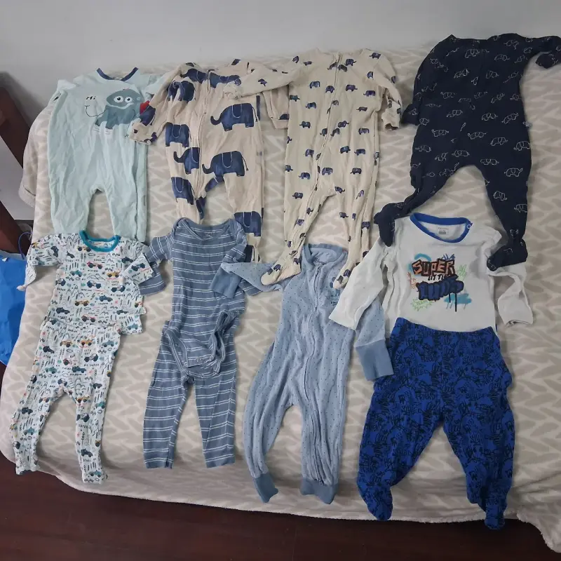 Lote de pijamas para bebé en algodón - 1