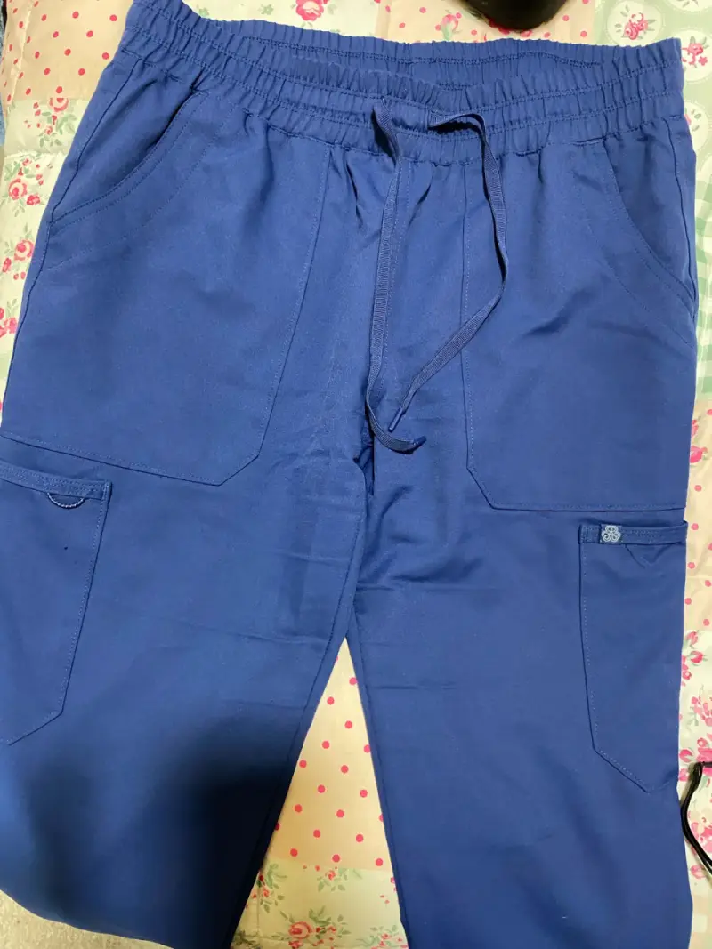 Pantalon clínico azul marino talla S - 6