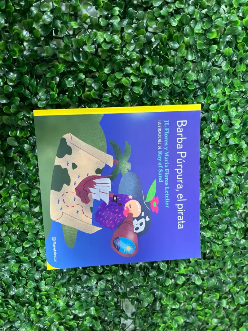 Libro infantil Barba Púrpura el pirata
