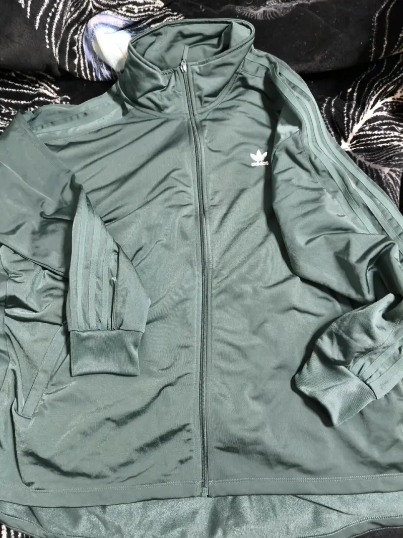 Chaqueta deportiva verde talla grande 3xl nueva - 12