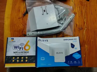 Router WiFi 6 AX1800 y antena Elsys Amplimax - miniatura 1
