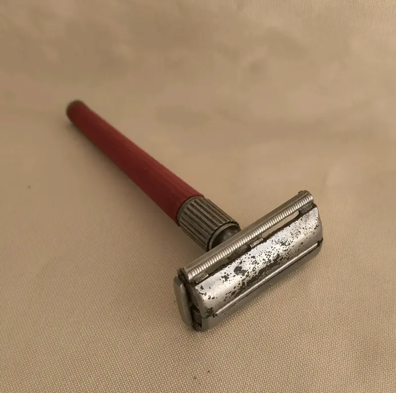 Maquina Afeitar Vintage Gillette Decorativa - 6
