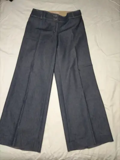 Pantalones de vestir gris oscuro para mujer - miniatura 2