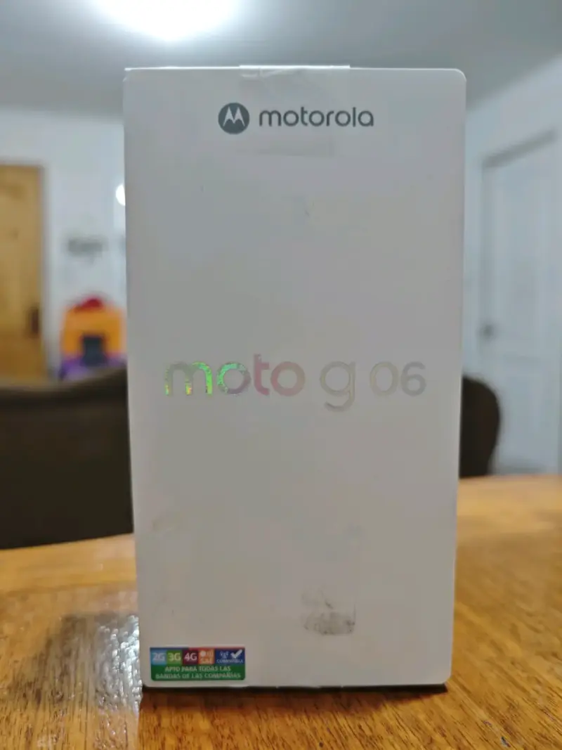 Smartphone Motorola Moto G06 nuevo