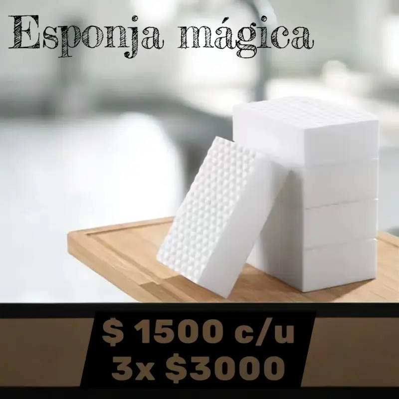 Esponja Mágica para limpieza - 2