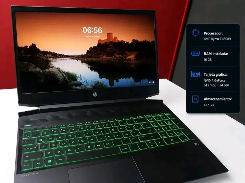 Laptop HP Pavilion Ryzen 7 4800h - 1