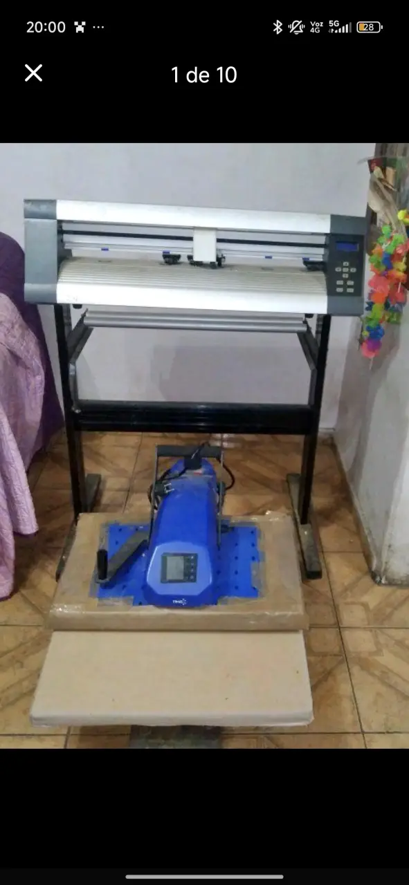Máquina de prensado y plotter de corte de vinilo - 2