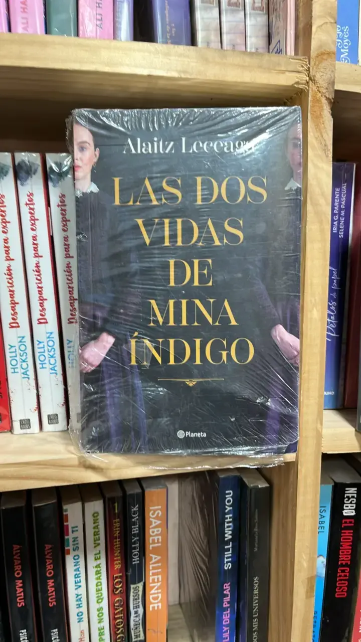 Libro 'Las dos vidas de Mina Índigo' de Alaitz Leceaga
