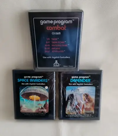 Juegos Atari clásicos: Combat, Space Invaders y Defender - miniatura 1