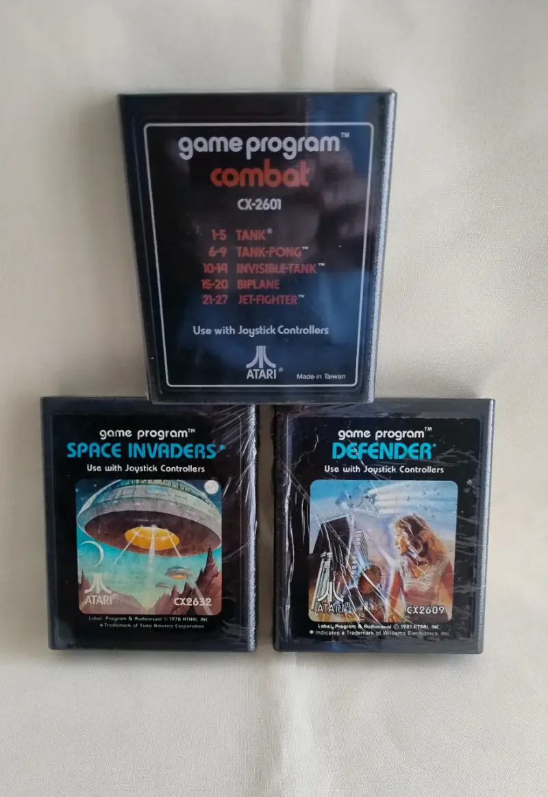 Juegos Atari clásicos: Combat, Space Invaders y Defender - 5