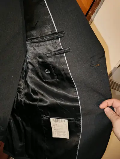 Conjunto negro elegante Trial para hombre - miniatura 1