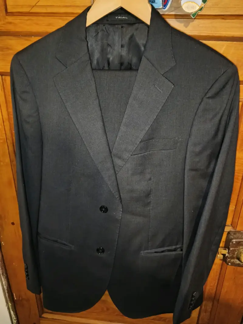 Conjunto negro elegante Trial para hombre - 2