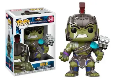 Funko Pop Hulk Thor Ragnarok #241 gigante - miniatura 1