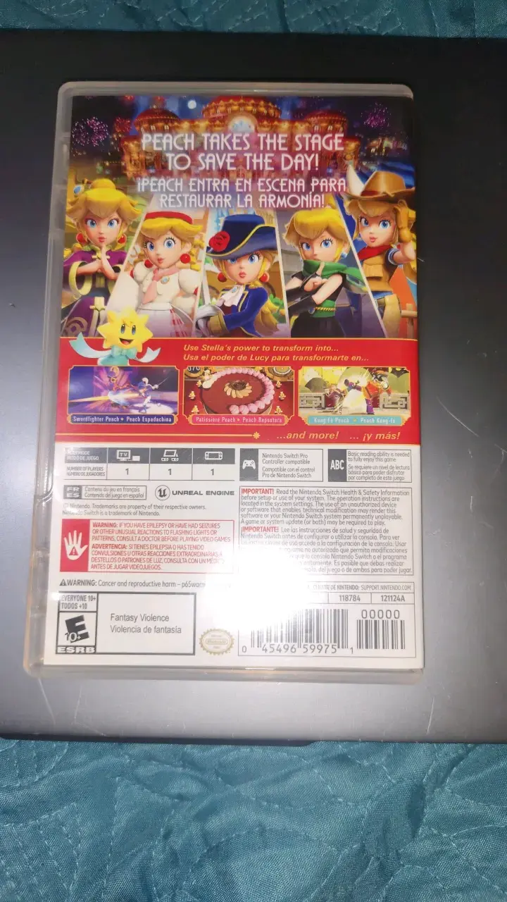 Juego Nintendo Switch Princess Peach Showtime - 2