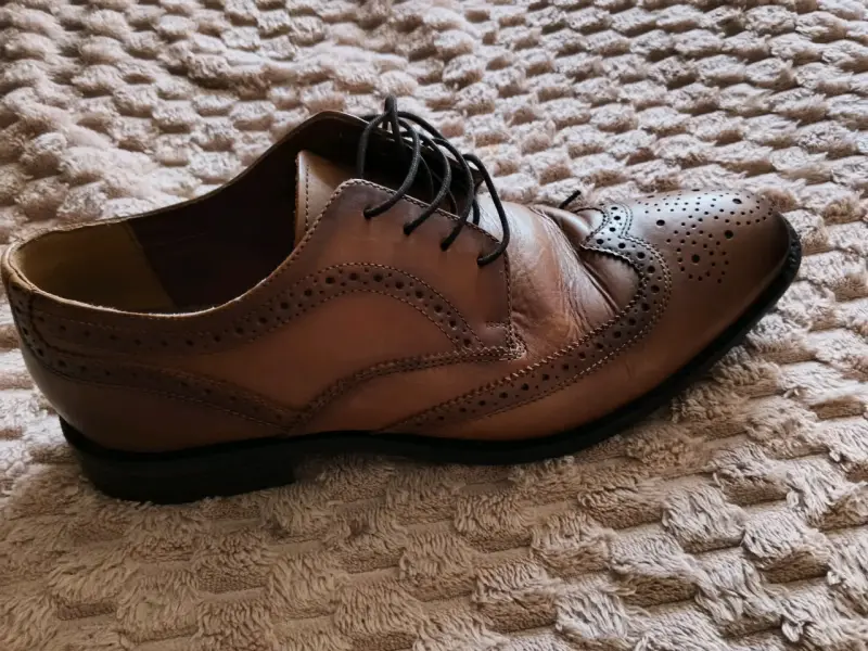 Zapatos de cuero Hush Puppies marrones - 3